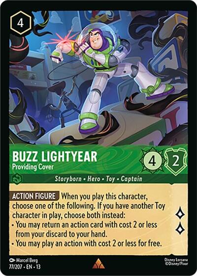 Buzz Lightyear - Providing Cover - Foil