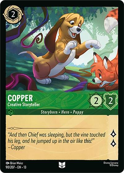 Copper - Creative Storyteller - Foil