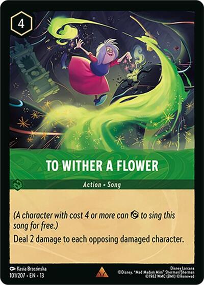 To Wither a Flower - Foil