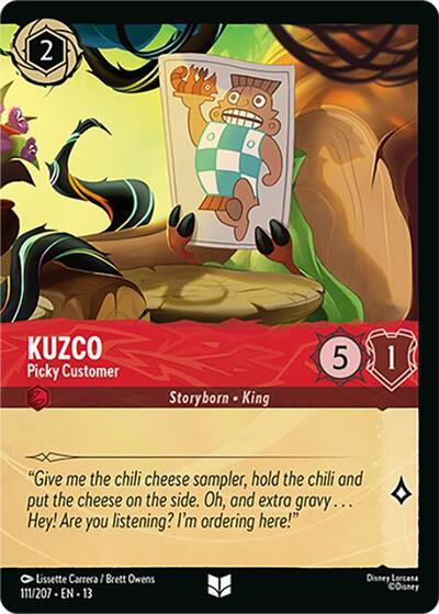 Kuzco - Picky Customer - Foil
