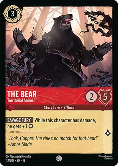 The Bear - Territorial Animal