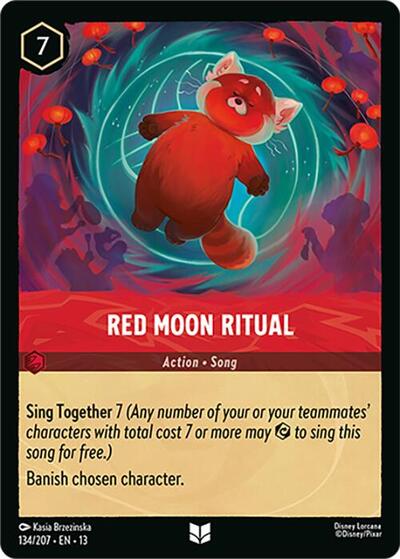 Red Moon Ritual - Foil