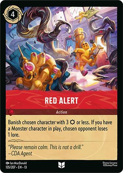 Red Alert - Foil