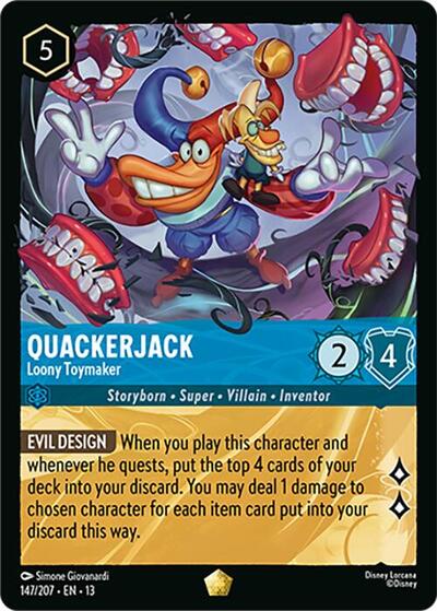 Quackerjack - Loony Toymaker - Foil