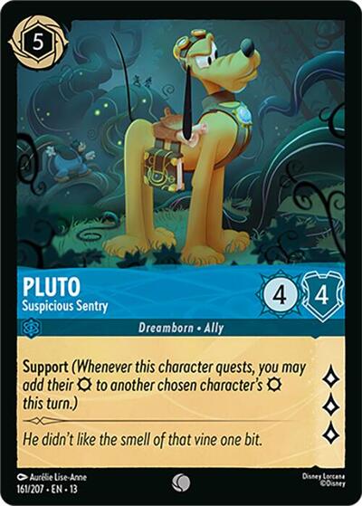 Pluto - Suspicious Sentry - Foil