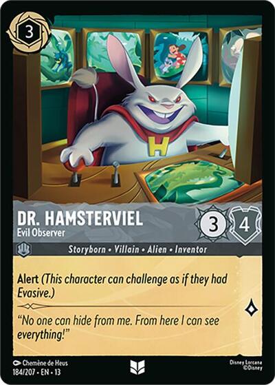 Dr. Hamsterviel - Evil Observer - Foil