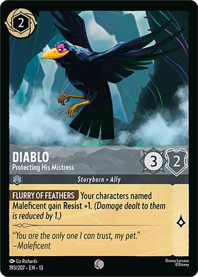Diablo - Protecting His Mistress - Foil