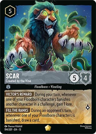 Scar - Created by the Vine - Foil