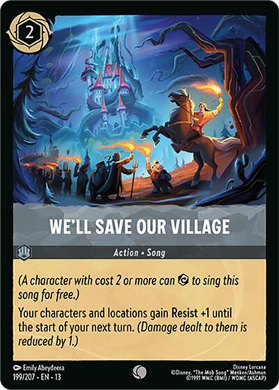 We'll Save Our Village - Foil