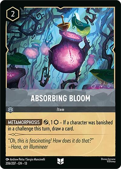 Absorbing Bloom - Foil