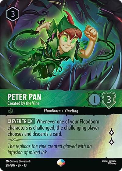 Peter Pan - Created by the Vine