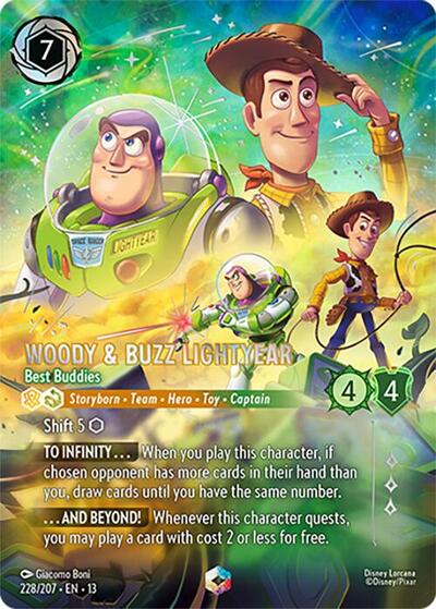 Woody & Buzz Lightyear - Best Buddies - Enchanted