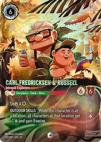 Carl Fredricksen & Russell - Intrepid Explorers - Enchanted