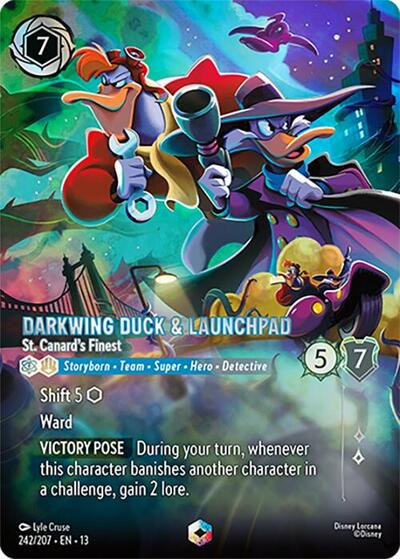Darkwing Duck & Launchpad - St. Canard's Finest - Enchanted