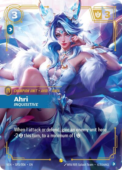 Ahri - Inquisitive - Foil