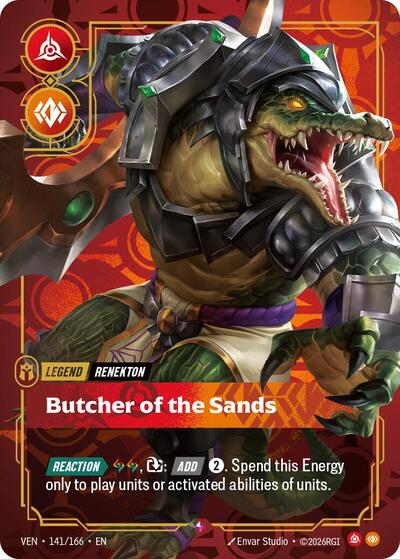 Renekton - Butcher of the Sands - Foil