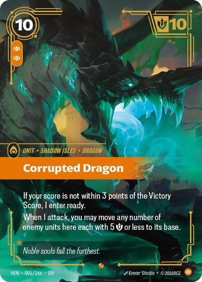 Corrupted Dragon - Foil