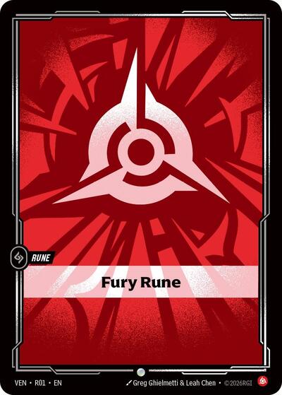 Fury Rune - Foil