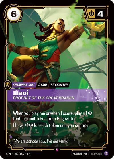 Illaoi - Prophet of the Great Kraken - Foil