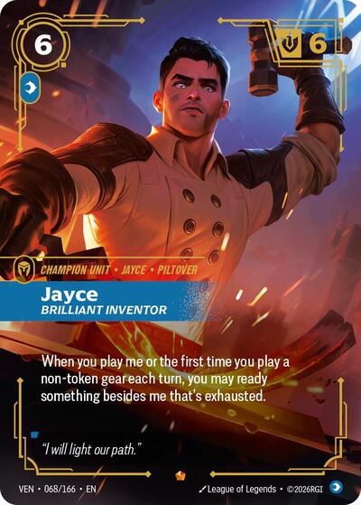 Jayce - Brilliant Inventor - Foil