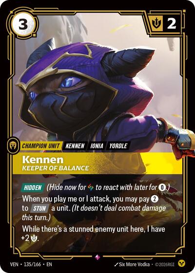 Kennen - Keeper of Balance - Foil