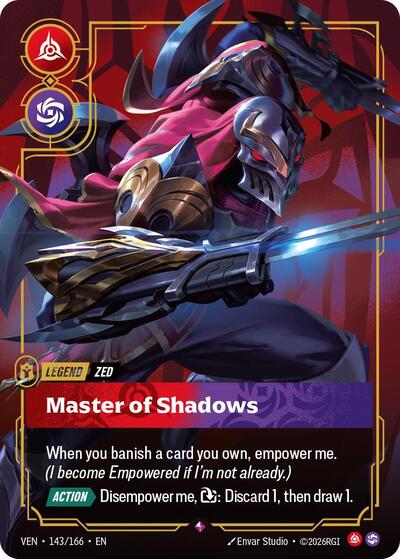 Zed - Master of Shadows - Foil