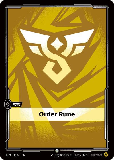 Order Rune - Foil