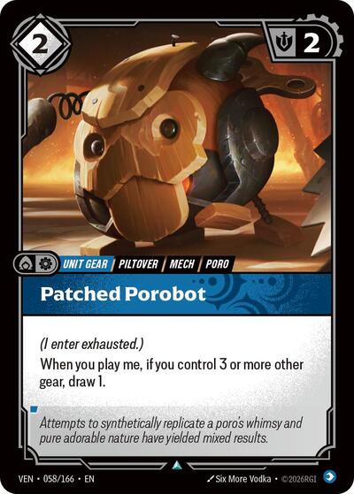 Patched Porobot - Foil