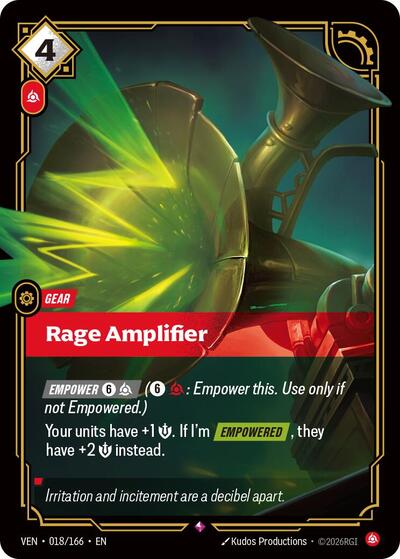 Rage Amplifier - Foil