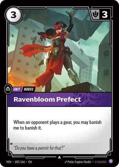 Ravenbloom Prefect - Foil