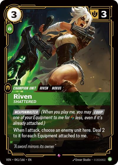 Riven - Shattered - Foil