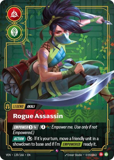 Akali - Rogue Assassin - Foil