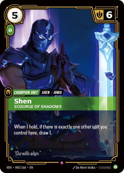 Shen - Scourge of Shadows - Foil