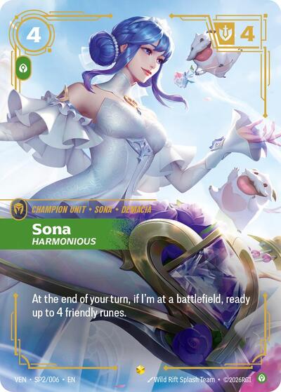Sona - Harmonious - Foil