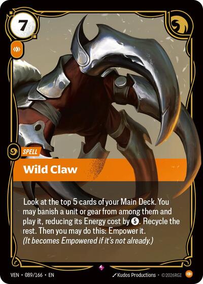 Wild Claw - Foil