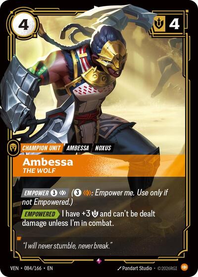 Ambessa - The Wolf - Foil