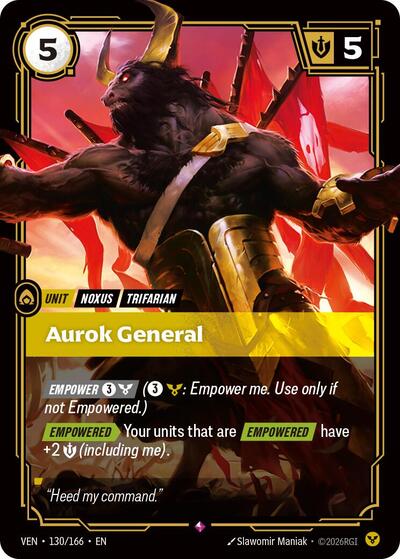 Aurok General - Foil
