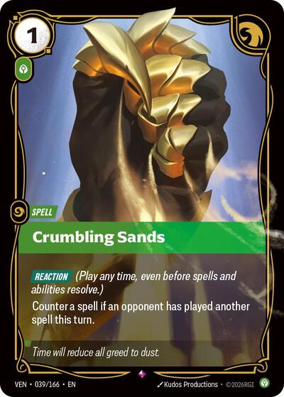 Crumbling Sands - Foil