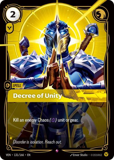 Decree of Unity - Foil