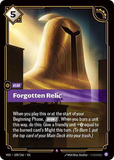 Forgotten Relic - Foil