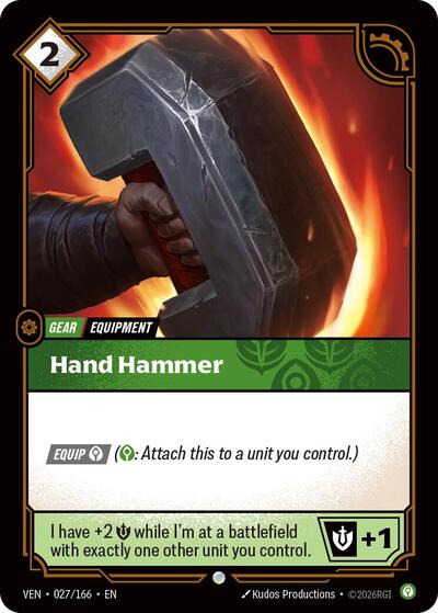 Hand Hammer - Foil