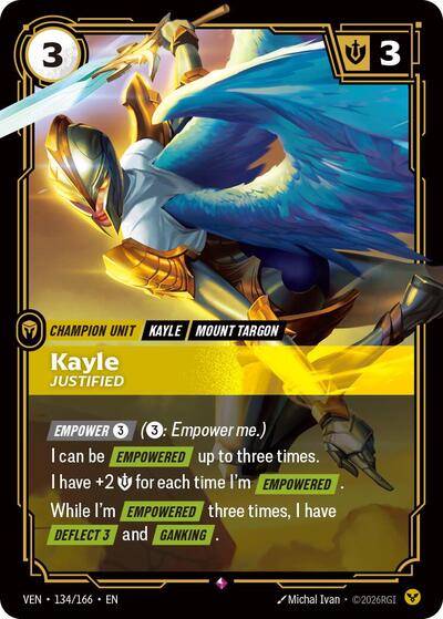 Kayle - Justified - Foil