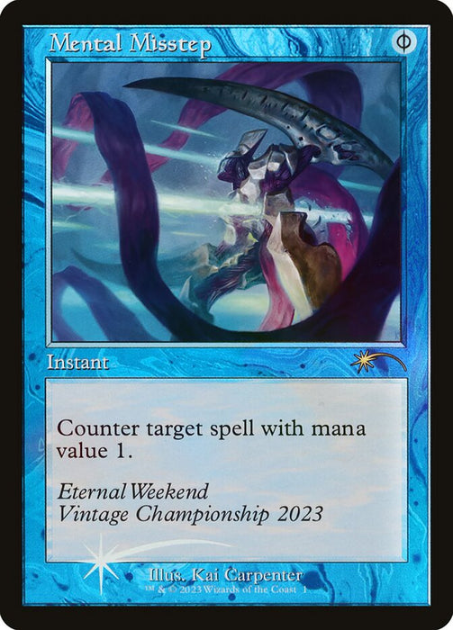 Mental Misstep - Retro Frame (Foil)