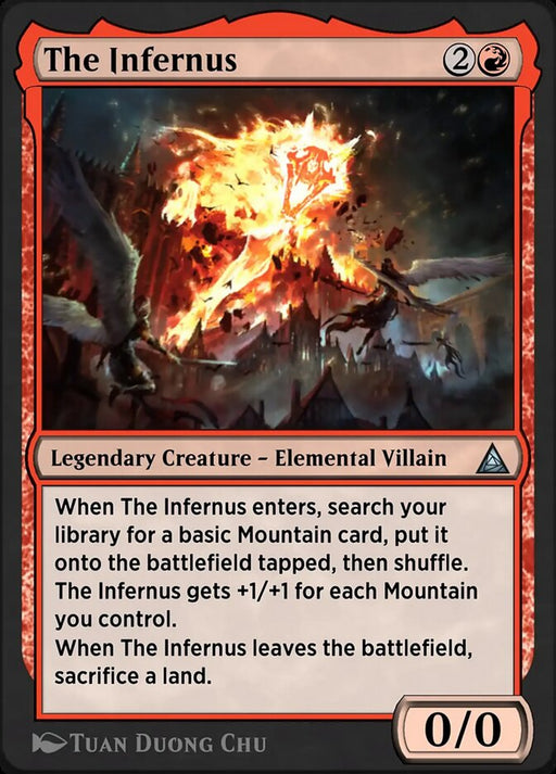 The Infernus - Molten Man, Inferno Incarnate - Legendary