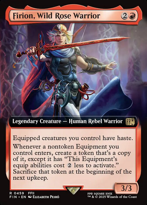 Firion, Wild Rose Warrior - Legendary - Extended Art (Foil)