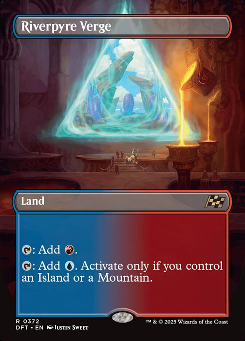 Riverpyre Verge - Borderless - Inverted (Foil)