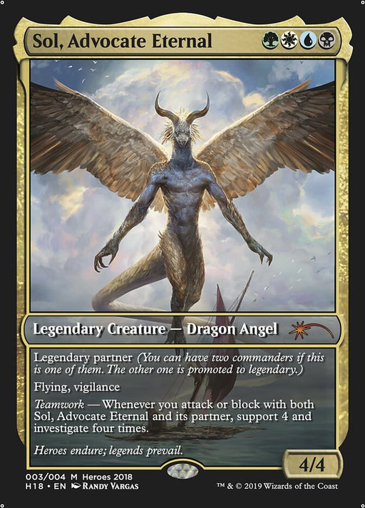 Sol, Advocate Eternal - Full Art - Legendary
