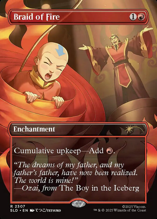 Braid of Fire - Borderless - Full Art - Inverted