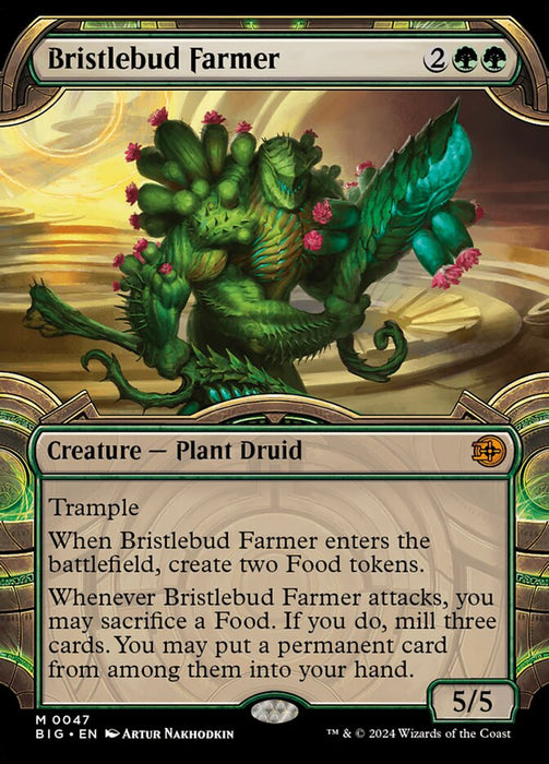 Bristlebud Farmer - Borderless (Foil)