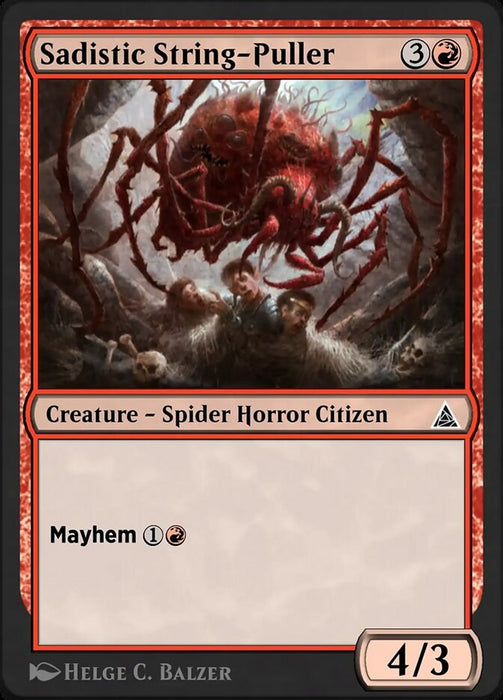 Sadistic String-Puller - Spider-Islanders